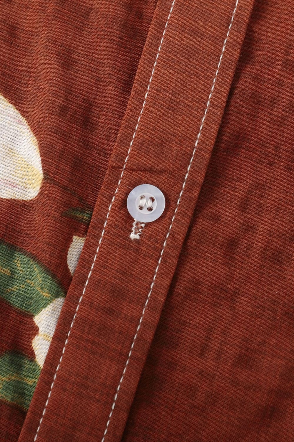 Floral Button Front Shirt