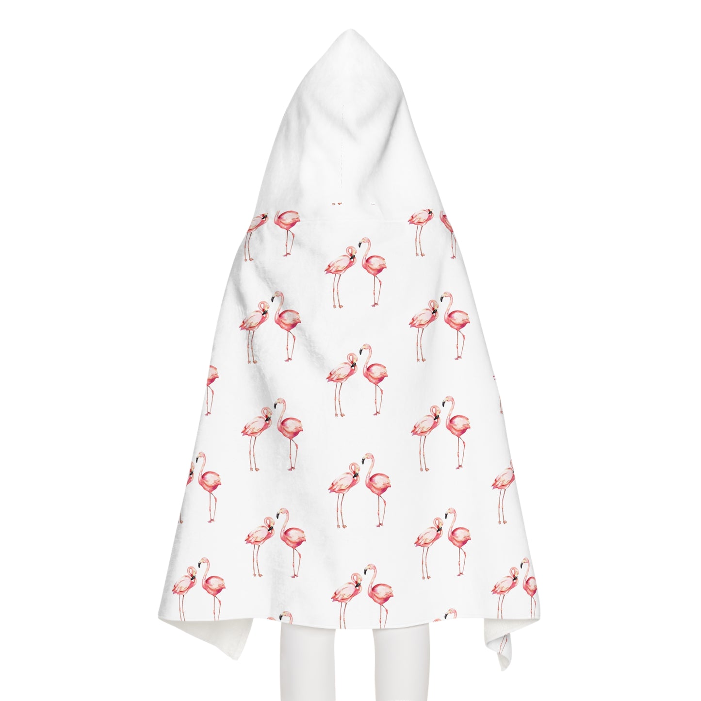 Youth Flamingo Hooded Towel