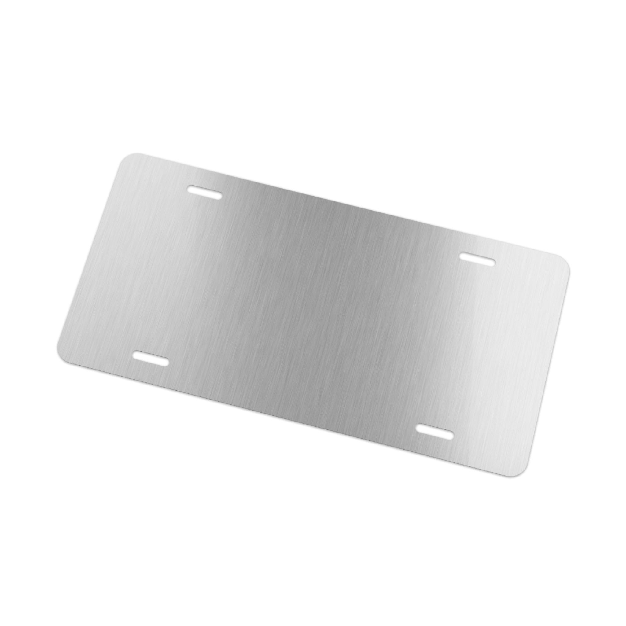 Bahamian vanity plate front view — sublimation print on aluminum, assembled in the USA