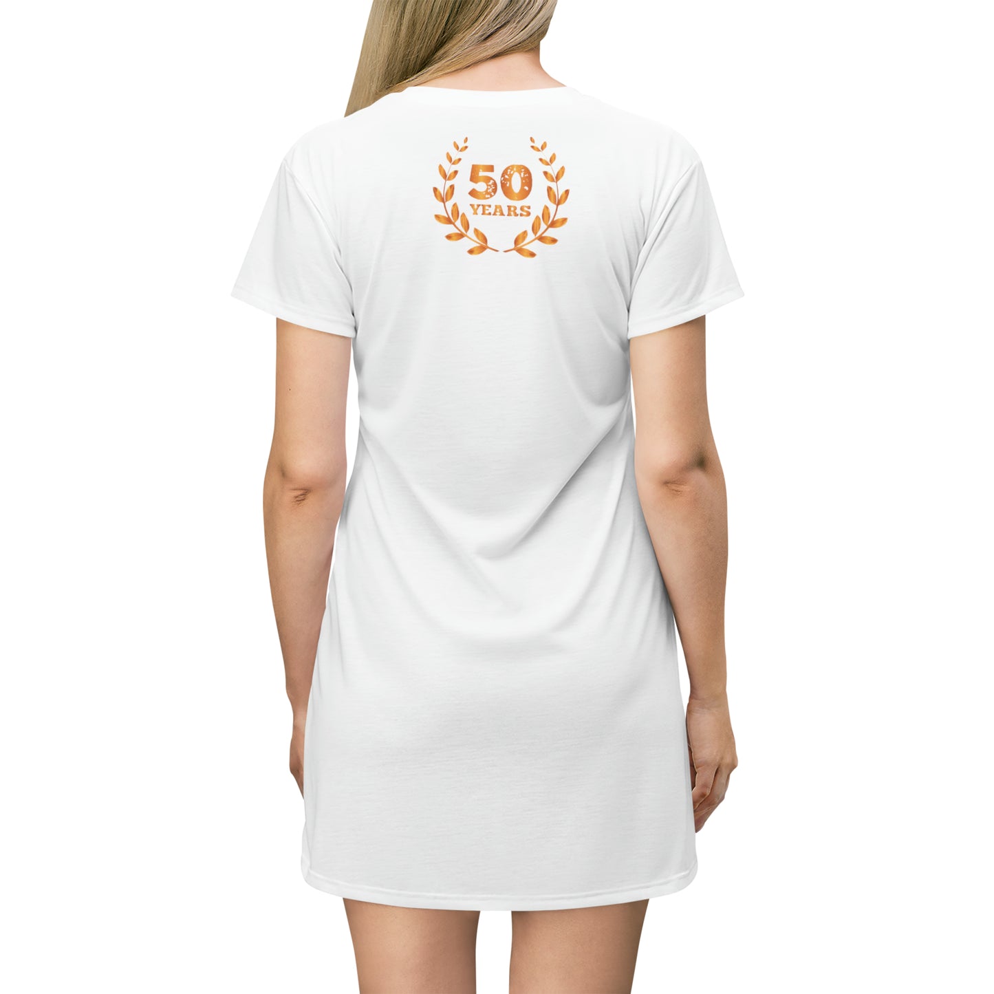 242 Flag T-Shirt Dress (AOP)
