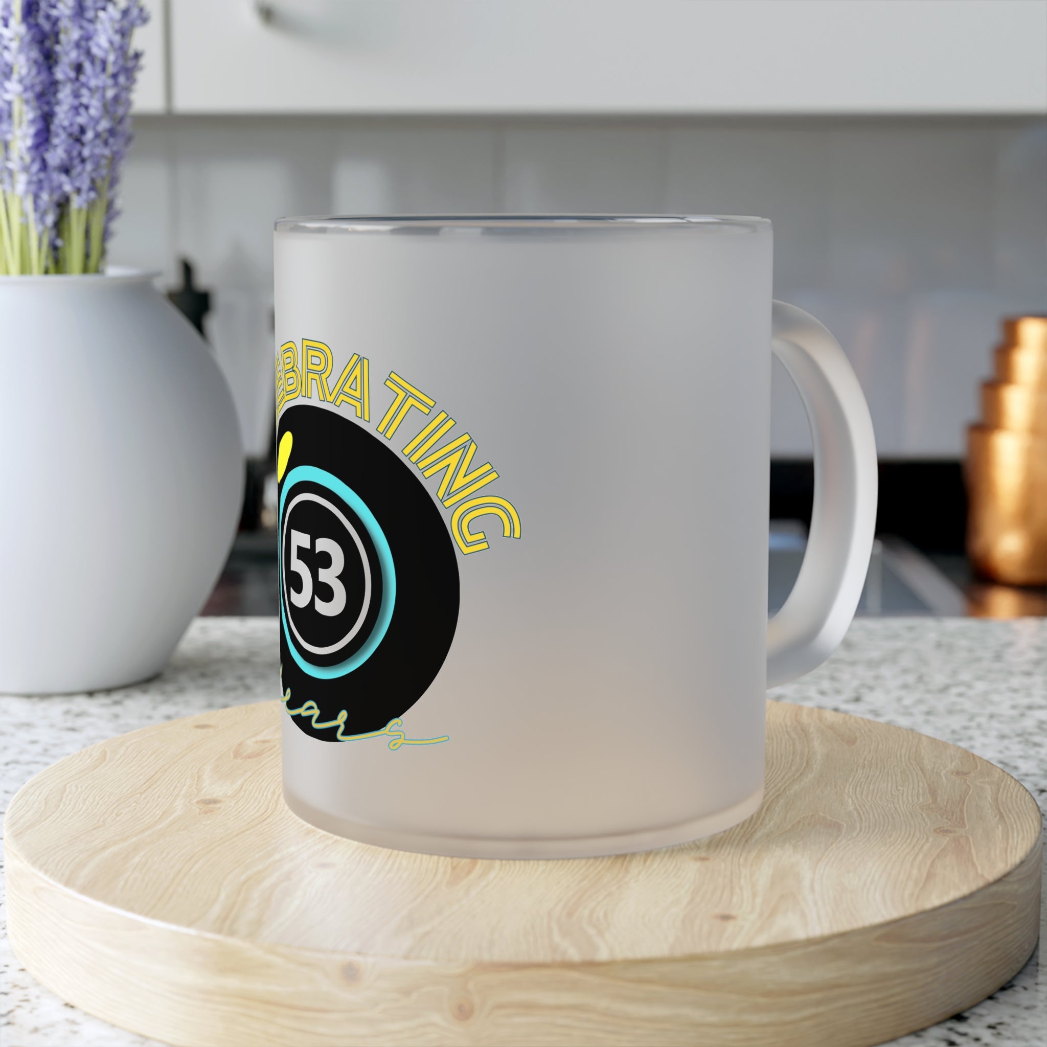 Frosted Glass Mug