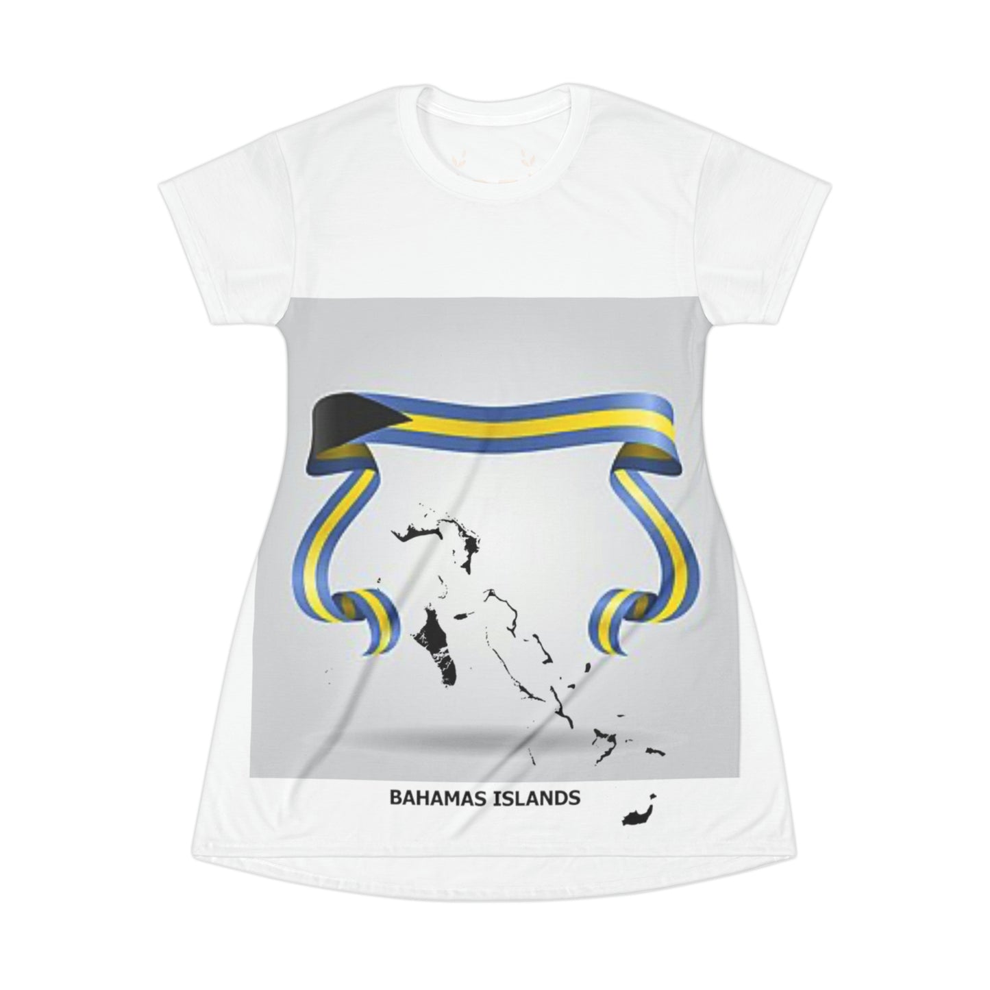 242 Flag T-Shirt Dress (AOP)