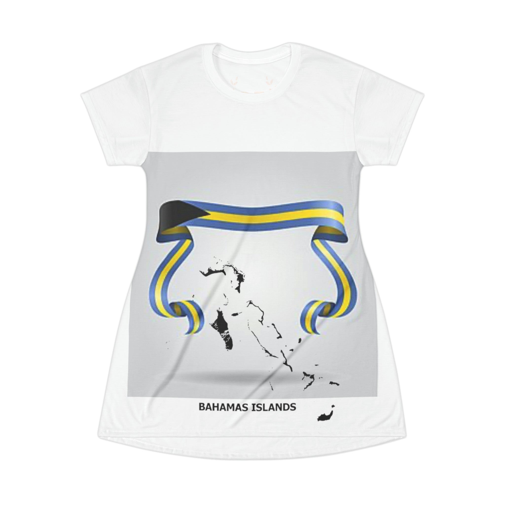 242 Flag T-Shirt Dress (AOP)