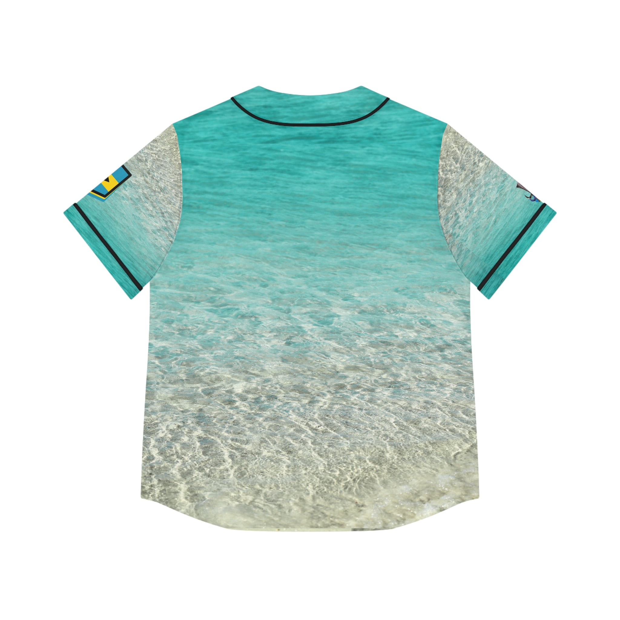 Camiseta de béisbol "Ocean" para mujer