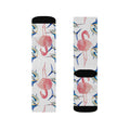 Blue Marlin & Flamingo Socks #1