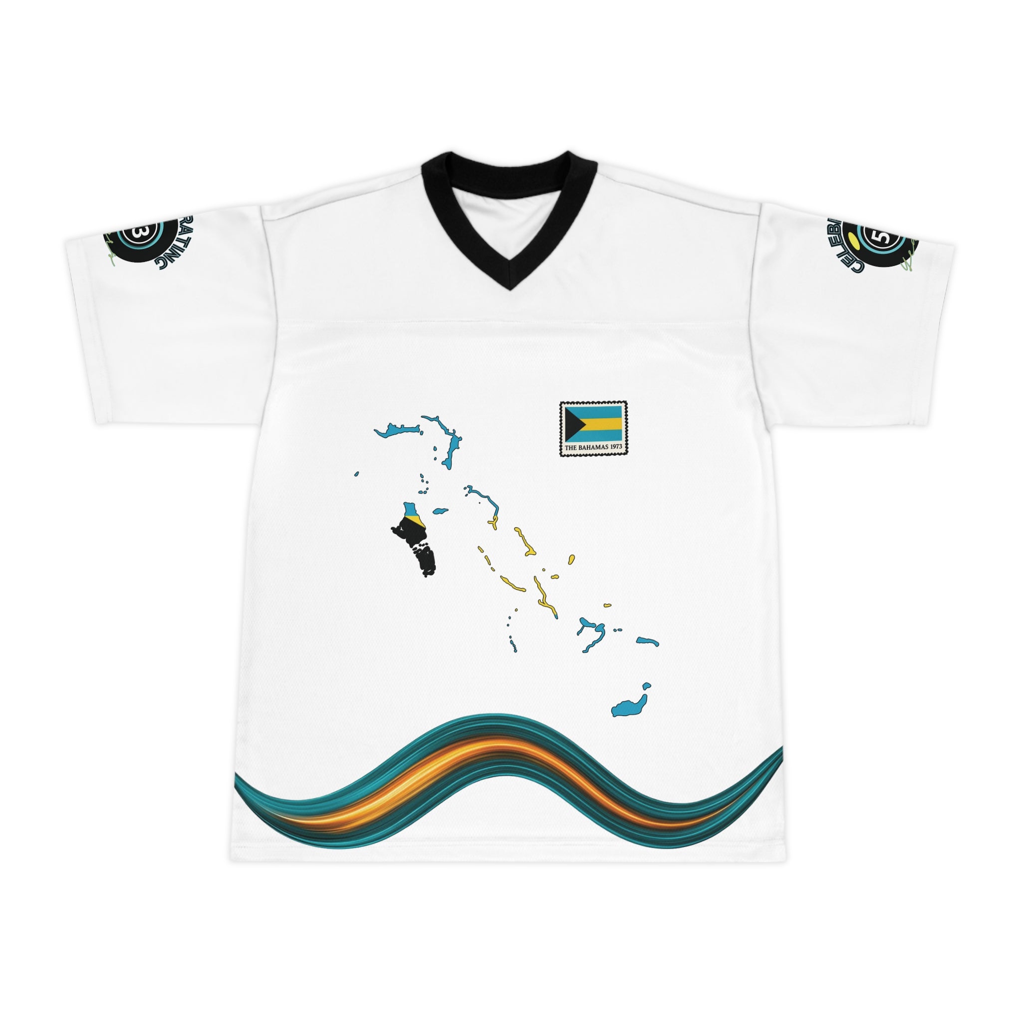 Bahamas Football Jersey — "In God We Trust" National Soccer Shirt