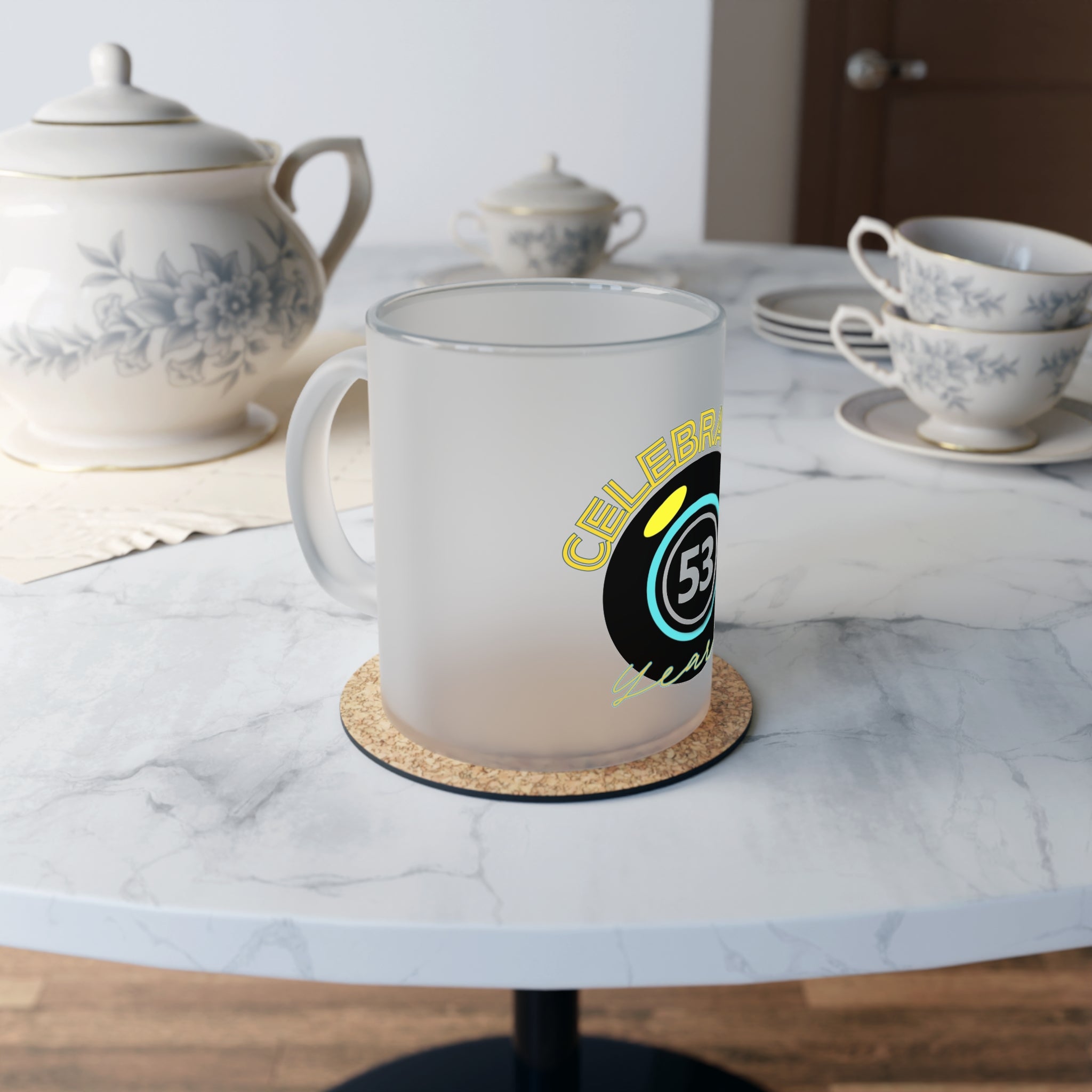 Frosted Glass Mug