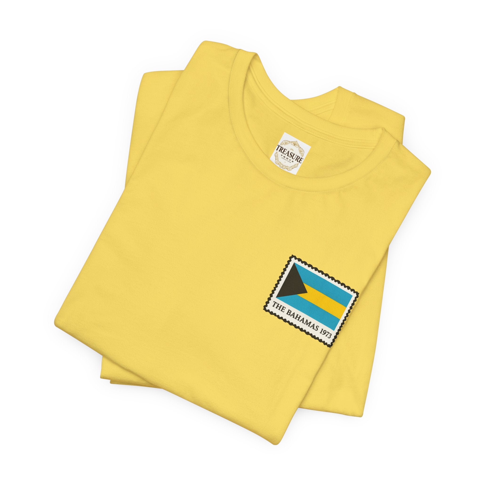 Nassau Bahamas Flag T‑Shirt — Nassau Island Map Tee