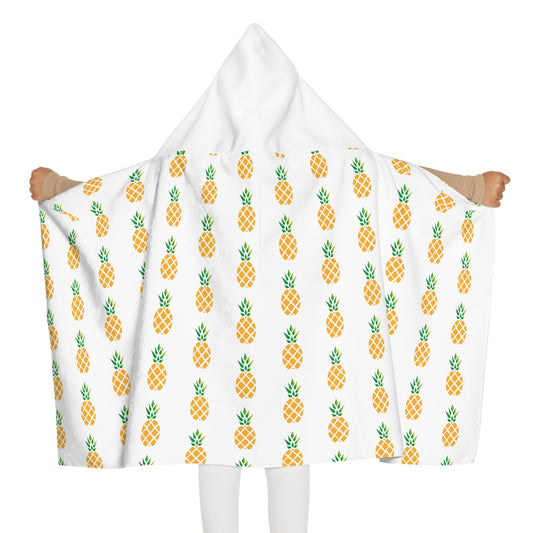 Youth Pineapple Hooded Towel