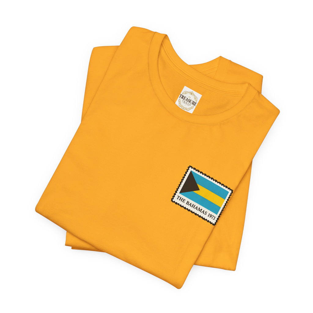 Nassau Bahamas Flag T‑Shirt — Nassau Island Map Tee