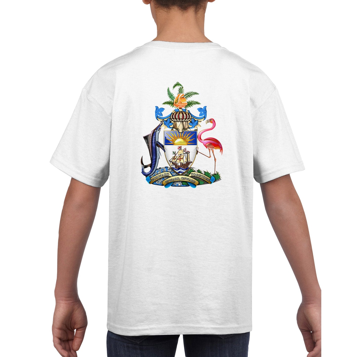 Bahamas CoA T - Classic Kids Crewneck T-shirt