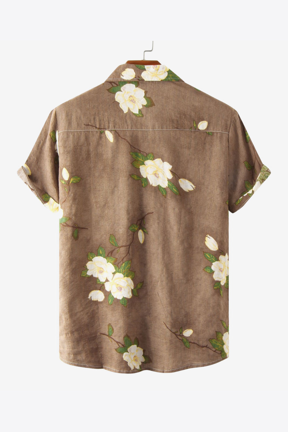 Floral Button Front Shirt