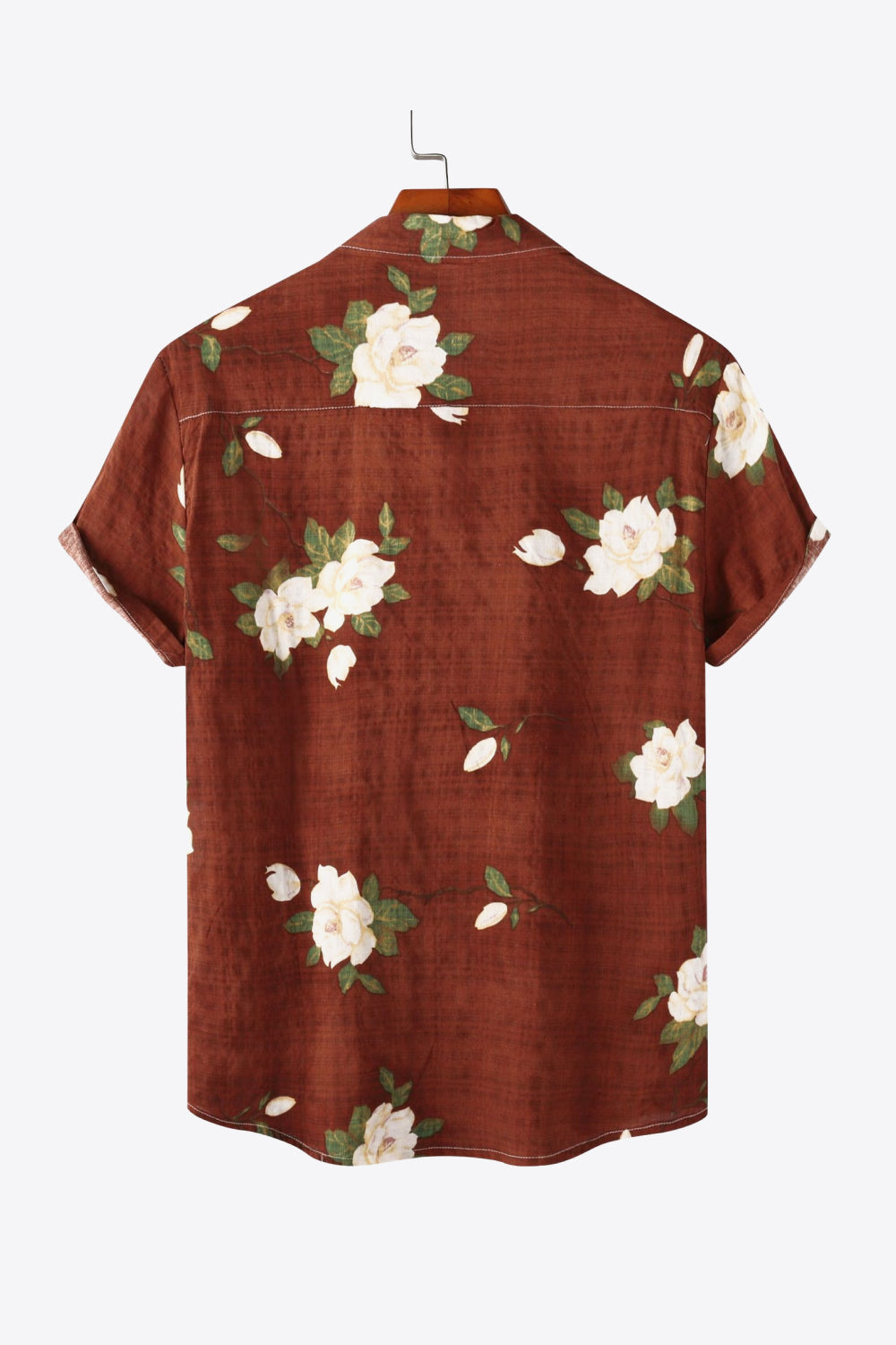 Floral Button Front Shirt