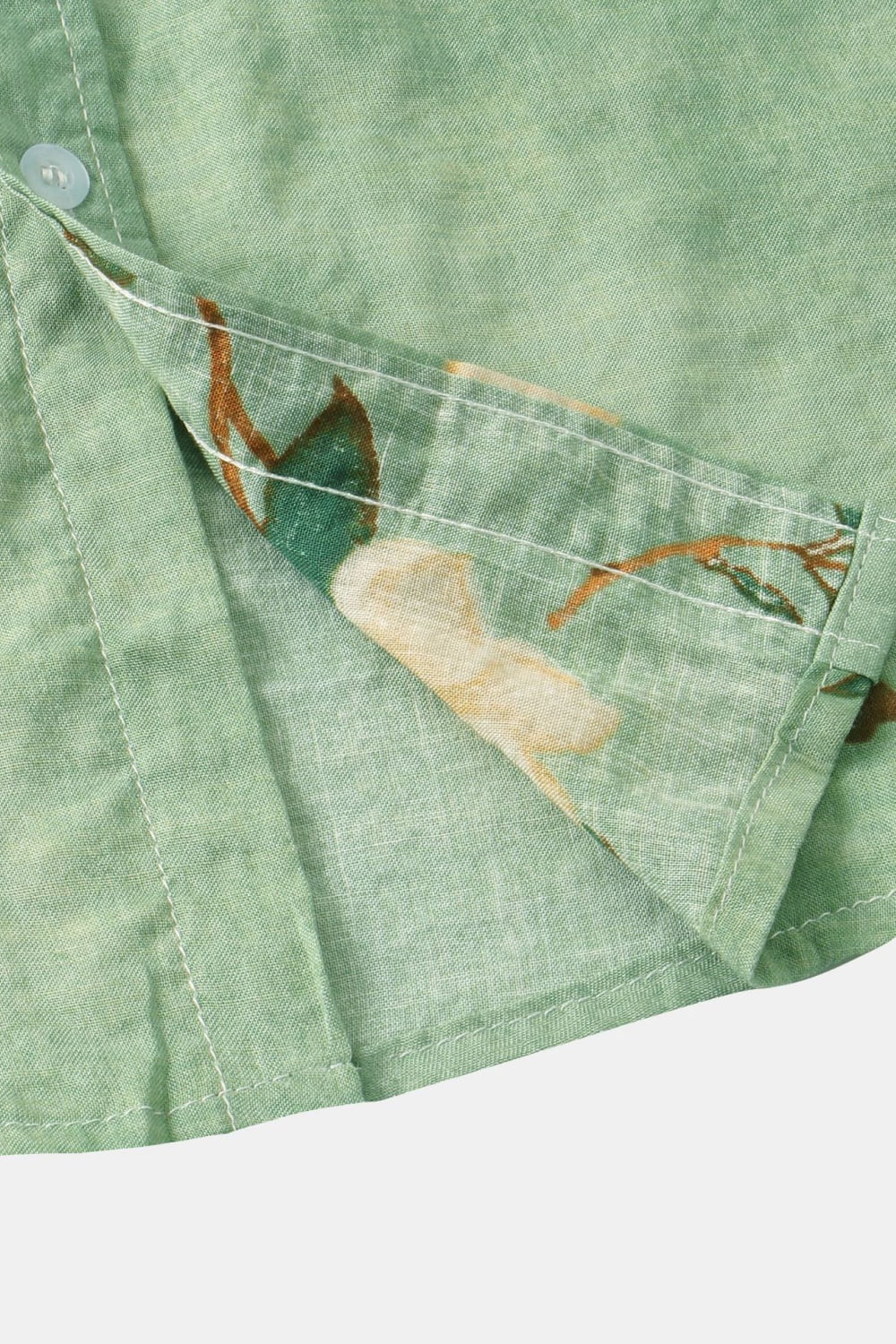 Floral Button Front Shirt