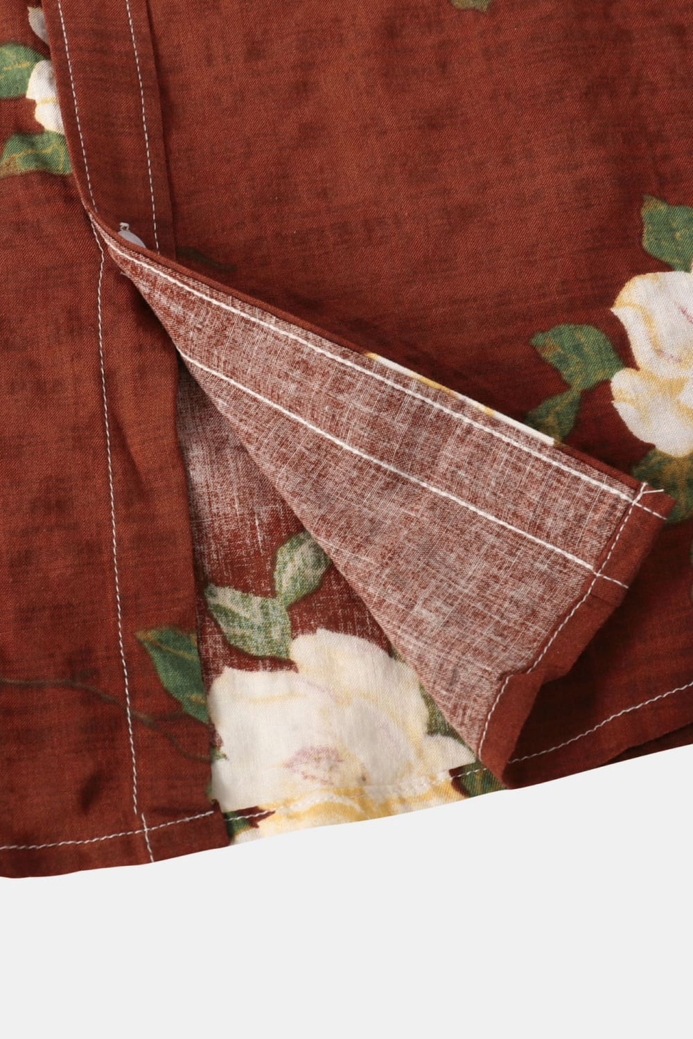 Floral Button Front Shirt